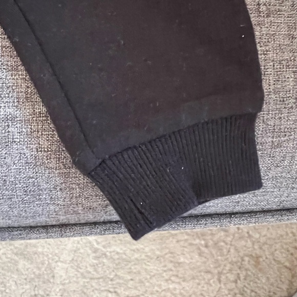 NWT - Greige - baby black bamboo track pants. Size 9-12 months - Picture 5 of 5